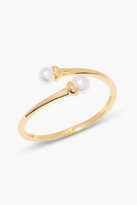 Brook & York Pearl Twist Ring