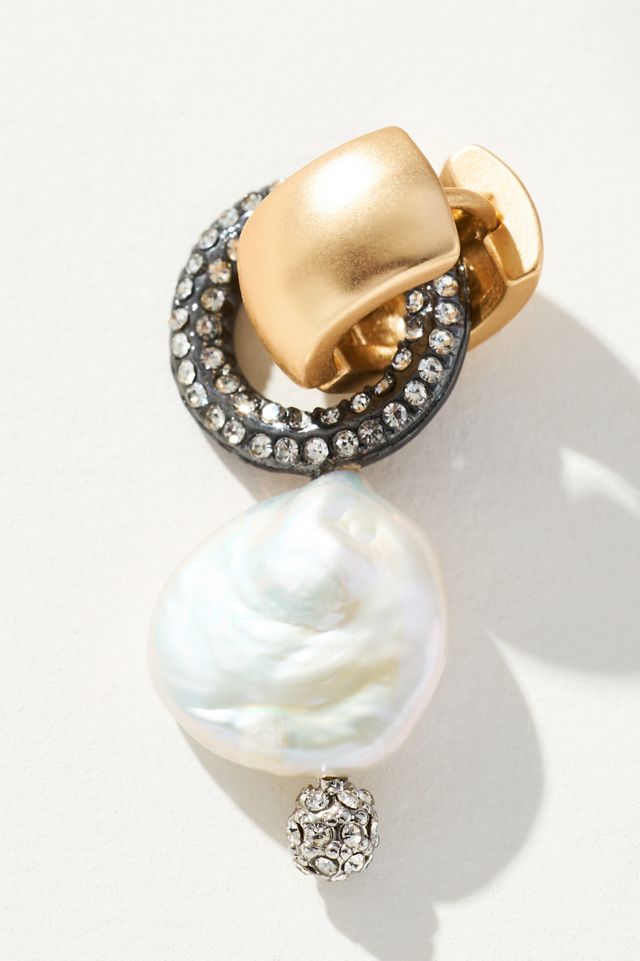 Freshwater Pearl Drop Earrings #3
