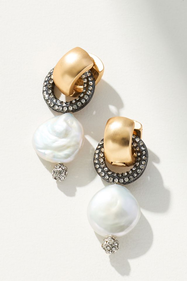 Freshwater Pearl Drop Earrings #2