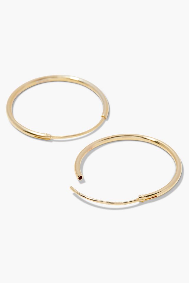 Brook & York Classic Vermeil Endless Hoops #1