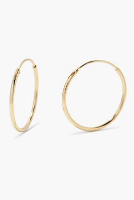 Brook & York Classic Vermeil Endless Hoops
