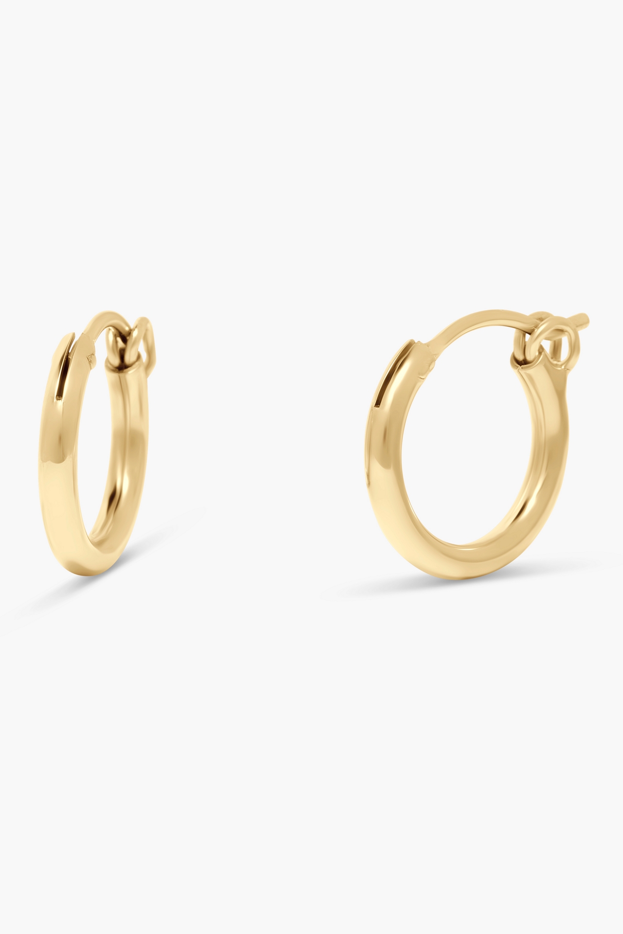 Brook & York Classic Vermeil Huggie Hoop Earrings