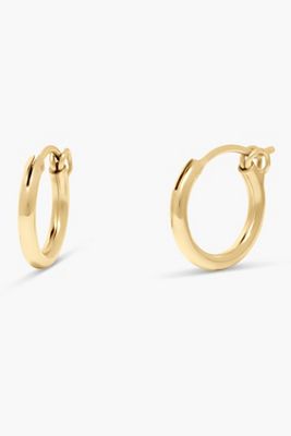 Brook & York Classic Vermeil Huggie Hoop Earrings