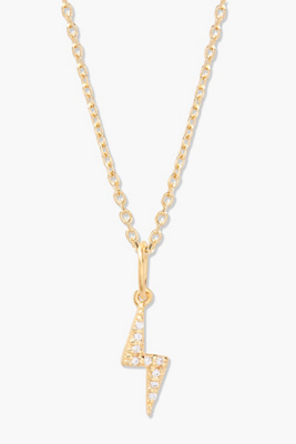 Brook & York Adeline Bolt Pendant Necklace In Gold