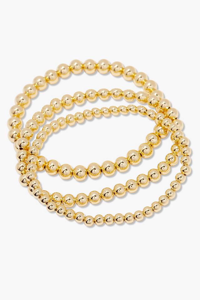 Brook & York Beaded Stretch Bracelets, Set of 3 #1