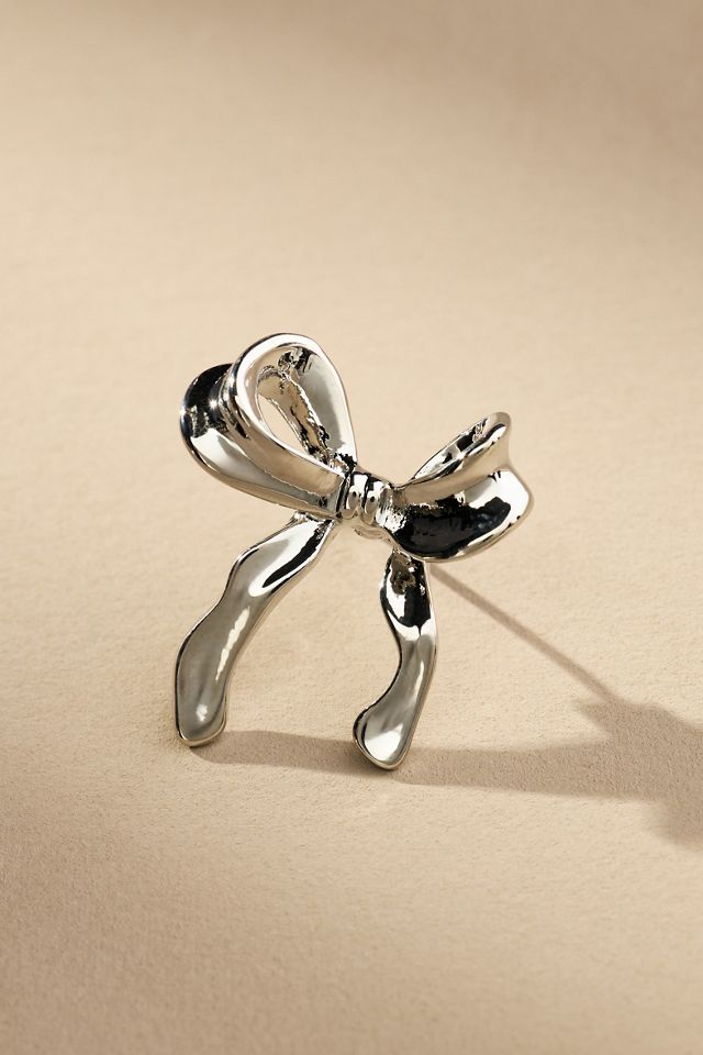 Bow Icon Post Earrings #1