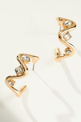Serpentine Crystal Earrings