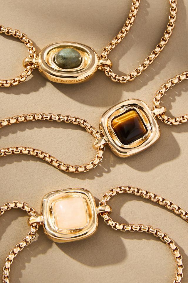 Encased Stone Bracelet #1