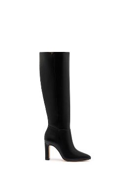 Shop Larroude Cindy Hi Boot In Black