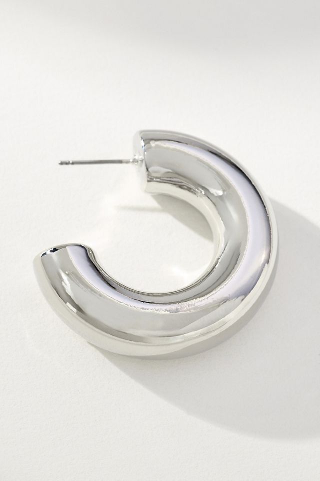 Chunky Hoop Earrings #1