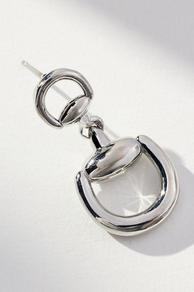 Horsebit Drop Earrings #1