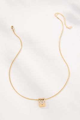 Clover Icon Pendant &14k Gold-Plated Chain Necklace