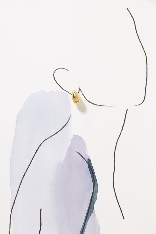Jackie Mack Crystal Teardrop Earrings #2