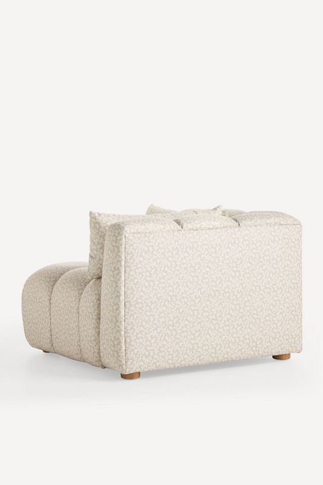 Kora Tufted Irena Print Corner Chair #3