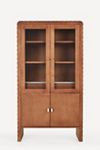 Brentley Marble-Top Ash Wood Hutch