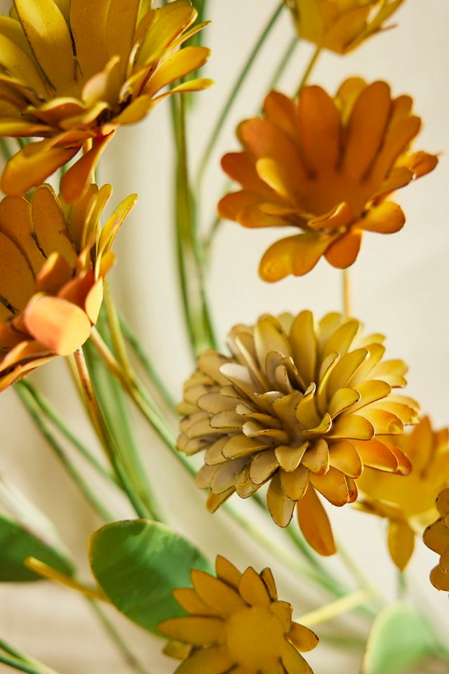 Strawflower Iron Wreath #2