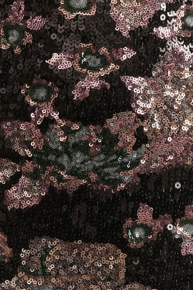 Dress The Population Paris Sequin Ruffle Strapless Maxi Dress #3