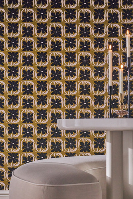 Diana Pereira For Wallshoppe Floral Chic Wallpaper