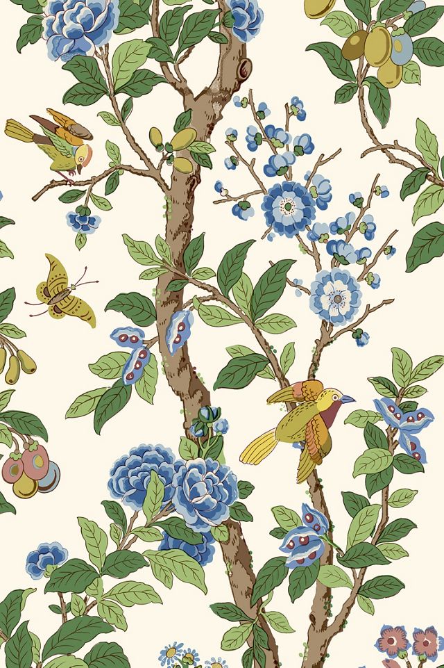 Eldon Floral Wallpaper #1