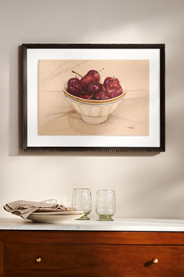 Anthropologie Cherries Ii Wall Art