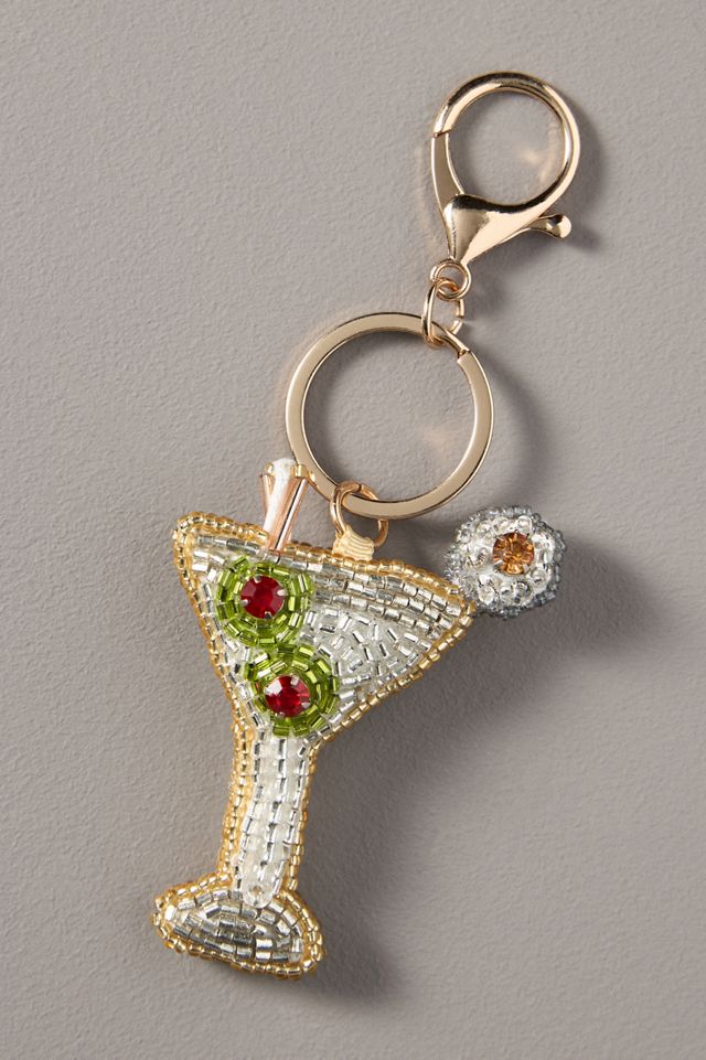 Libations Beaded Bag Charm #1