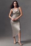 Significant Other Jemima Cowl-Neck Midi Dress