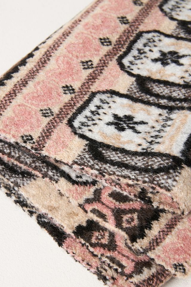 Maeve Fairisle Icon Knit Scarf #1