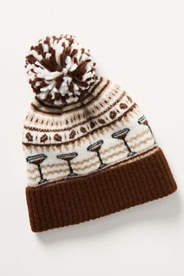 Maeve Fairisle Holiday Libations Icon Beanie