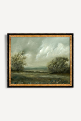 Shop Artfully Walls Blues On Green Wall Art