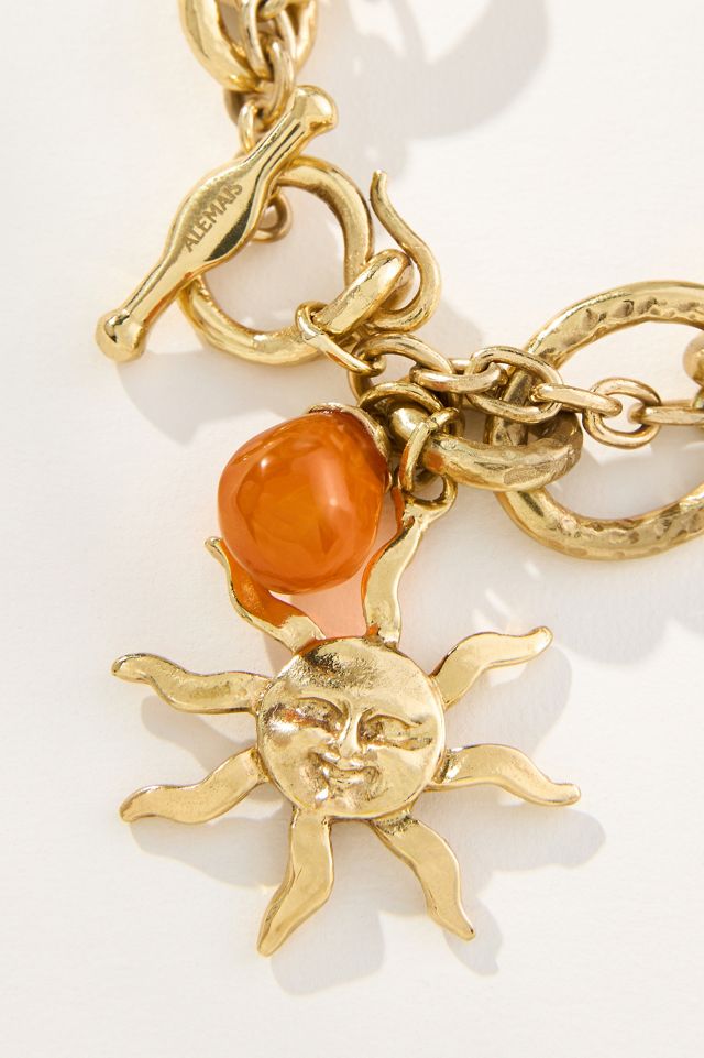 ALÉMAIS Curio Sun Charm Bracelet #1