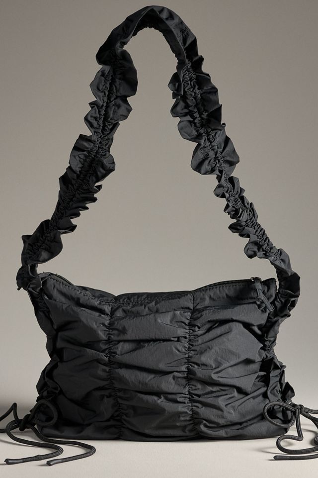 Damson Madder Ruched Tie Bag | Anthropologie