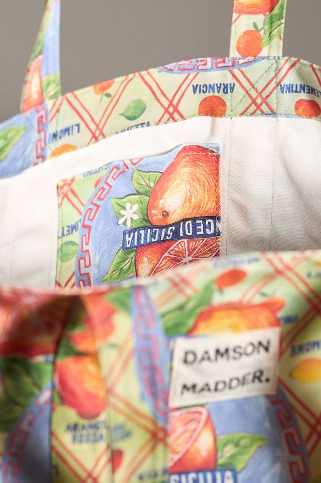 Damson Madder Printed Canvas Tote #2