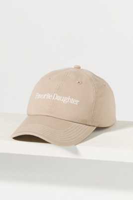 Favorite Daughter Classic Logo Baseball Cap In Sand