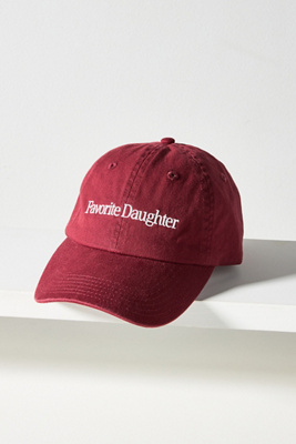 Favorite Daughter Classic Logo Baseball Cap In Purple