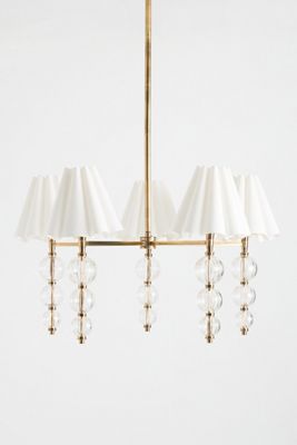 Giulia Cut-Glass Shaded Chandelier