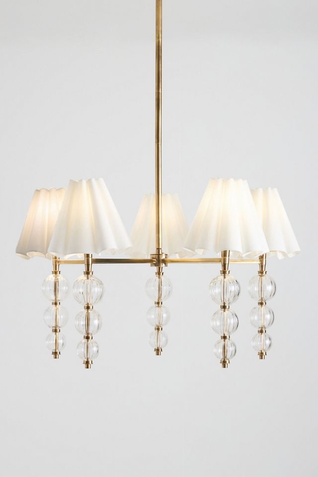 Giulia Cut-Glass Shaded Chandelier #1