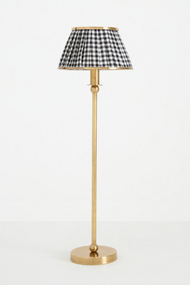 Anthropologie Lee Brass Buffet Table Lamp