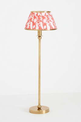 Anthropologie Lee Brass Buffet Table Lamp