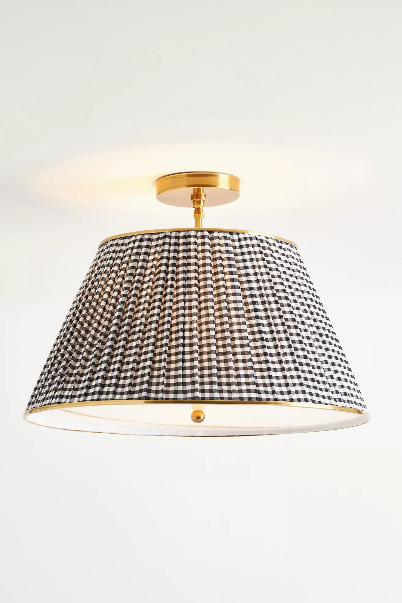 Lee Brass Semi-Flush Mount Pendant | Anthropologie