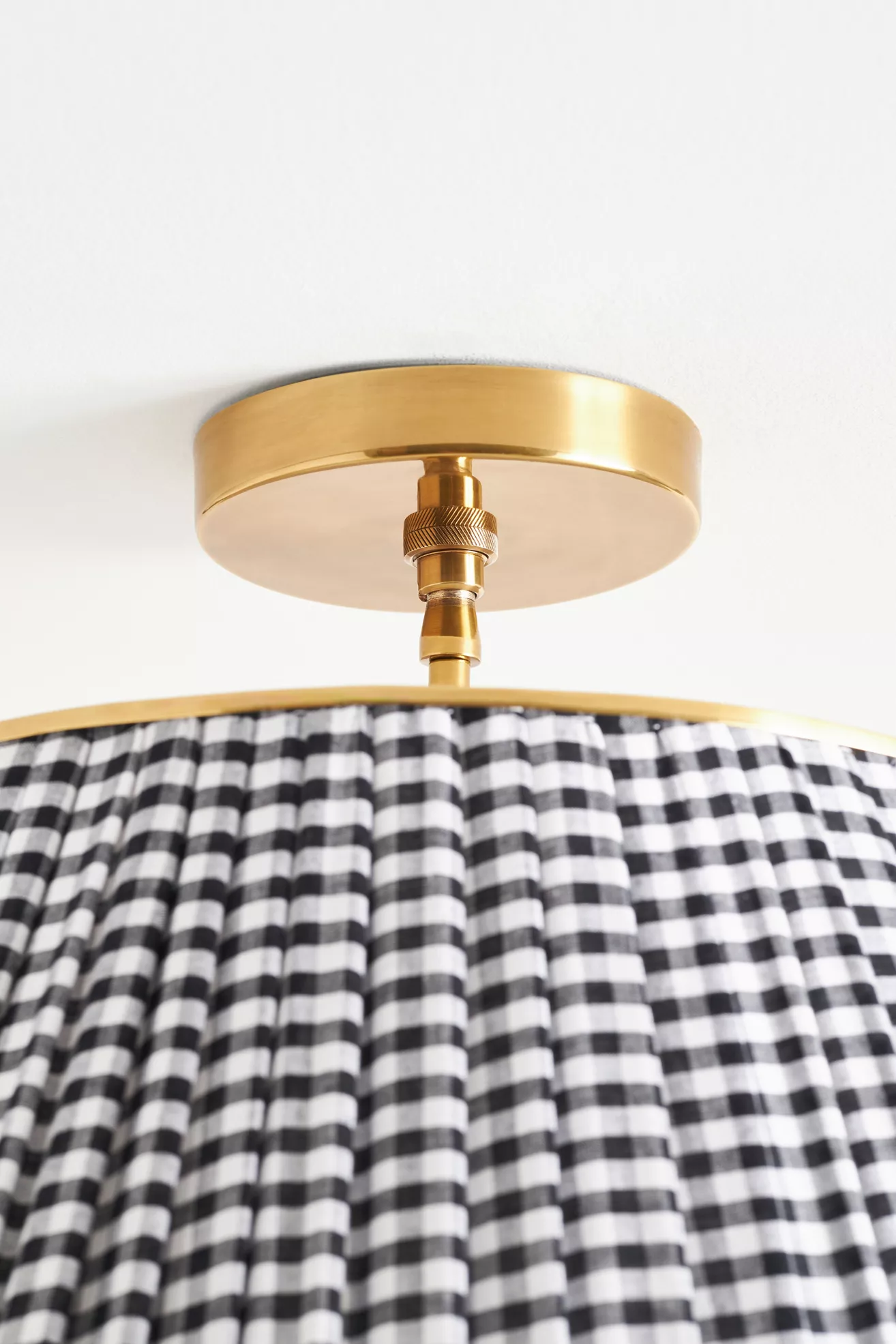 Lee Brass Semi-Flush Mount Pendant | Anthropologie