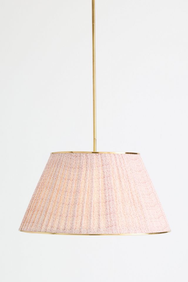 Lee Brass Semi-Flush Mount Pendant