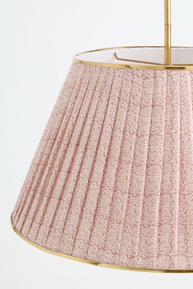 Lee Brass Semi-Flush Mount Pendant