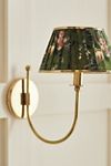 Lee Shaded Brass Sconce