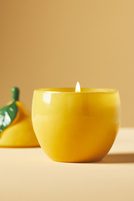 Lemon candle