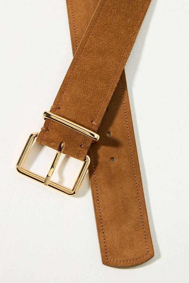 Fuchsia-Suede-Square-Buckle-