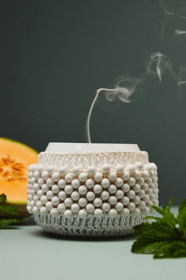 The Beaded Gather Candle by Anthropologie: Sweet Mint & Melon #2