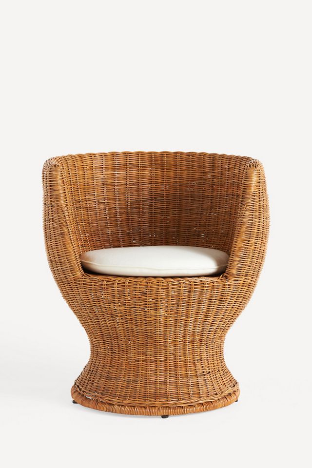 Sienna Rattan Occasional Chair #1