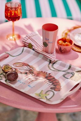 Nathalie Lete By The Sea Melamine Tray