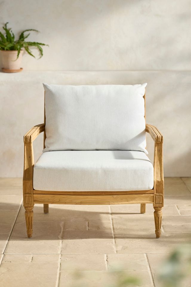 Palladio Reclaimed Teak Lounge Chair #1