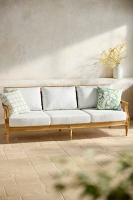 Palladio Reclaimed Teak Three Seat Sofa